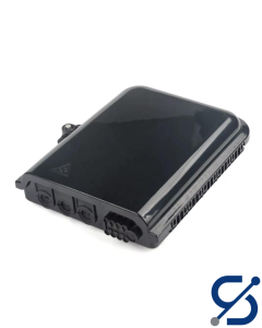 8 Cores Fiber optic distribution box black