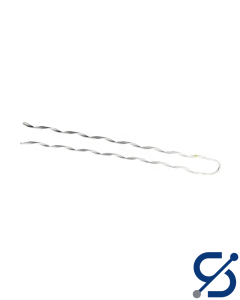 Metal clamp round cable 4.5-5.5mm 