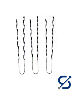 Metal clamp round cable 7.7–8.7mm 