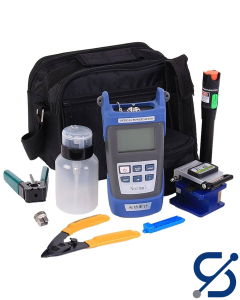 Fiber optical tool kit 9 in 1