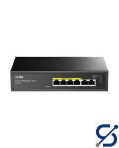 CUDY FS1006P 6-Port 10/100M PoE + Switch 60W