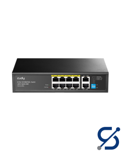 CUDY FS1010P 8-Port 10/100M PoE+ Switch