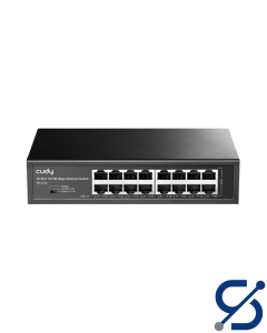 CUDY FS1016 16-Port 10/100 Mbps Metal Switch