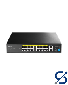 CUDY FS1018PS1 16-Port 10/100M PoE+ Switch