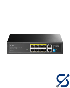 CUDY GS1010P 8-Port Gigabit PoE+ Switch