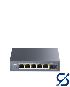 CUDY GS105ES1 5-Port Gigabit Easy-Managed Switch with 1 SFP