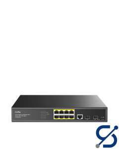 Cudy GS2008PS2 8-Port Gigabit Managed PoE+ Switch with 2 SFP