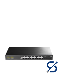 CUDY GS2024S2 24-Port Gigabit L3 Managed Switch with 4 SFP