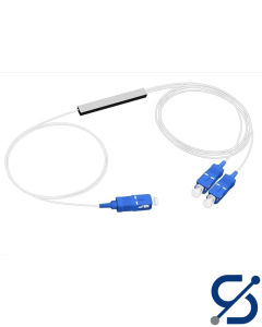 PLC Micro splitter 1:2  SC/UPC 1m