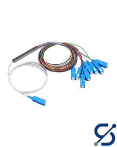 PLC Micro splitter 1:8  SC/UPC 1m