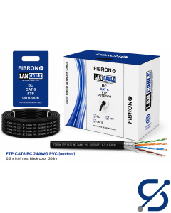 FIBRON FTP CAT6 0.5mm 4x2 BC 305M Outdoor