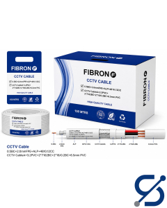Fibron RG174+4C ccTV Cable 100M