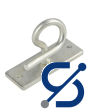 Fiber optic cable clamp for FTTH F-D04