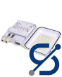 Fiber Optic Distribution Box FDB-8L+1 White