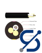 ASU Fiber optic cable SM 8 core dielectric 