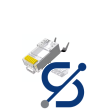 Network Connector RJ45 CAT8 Metal