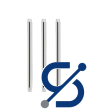 Fiber optical sleeve 2.7 x 60mm 100 pcs/pack