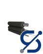 FTTH outdoor drop cable SM 1 core