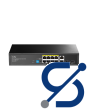CUDY GS1010PS2 8-Port Gigabit PoE+ Switch
