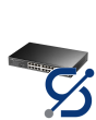 CUDY GS1024 24-Port Gigabit Metal Switch