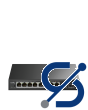 CUDY GS108ES2 8-Port Gigabit Easy-Managed Switch with 2 SFP