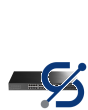 CUDY GS5024S4 24-Port L3 Managed Gigabit Switch with 4 10G SFP+