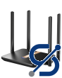 CUDY LT500D 4G AC1200 Wi-Fi Router