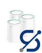 CUDY M1300 (3-Pack) Wi-Fi Mesh Solution