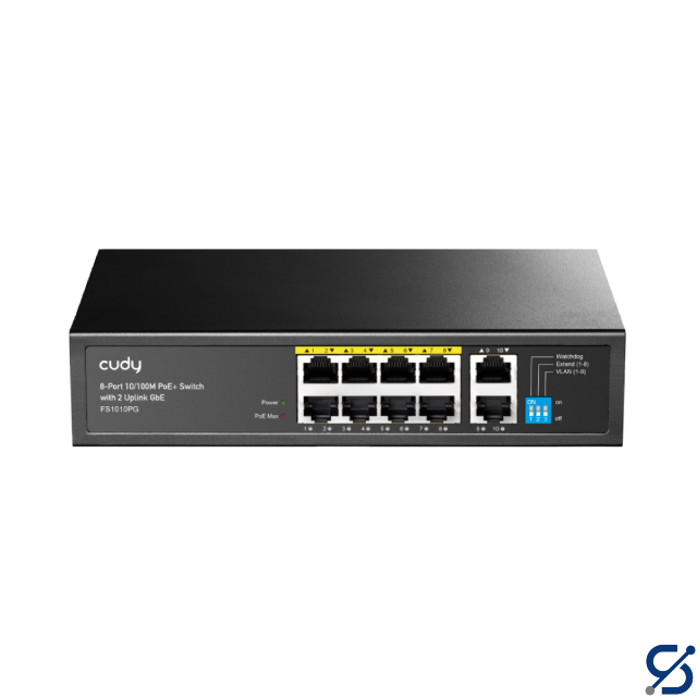 Switch FS1010P 8-Port 10/100M PoE+ Switch