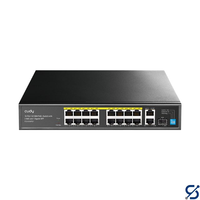 CUDY FS1018PS1 16-Port 10/100M PoE+ Switch