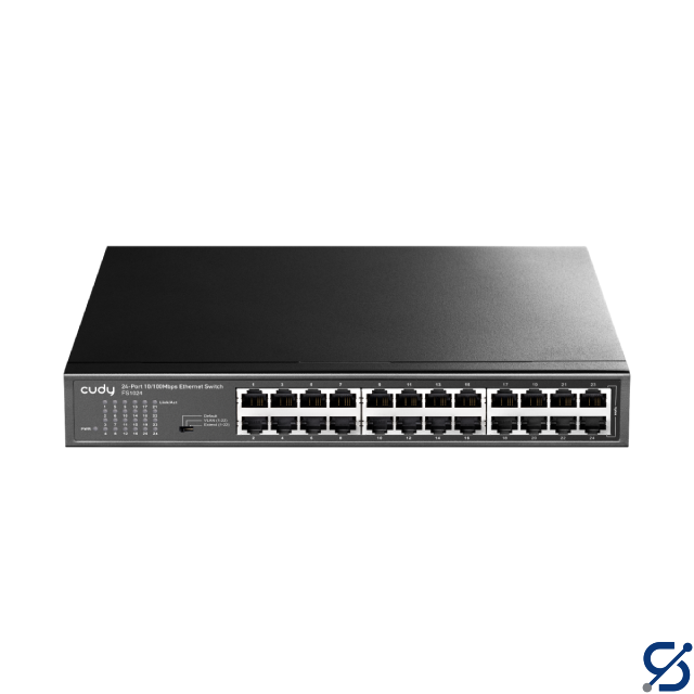 CUDY FS1024 24-Port 10/100 Mbps Metal Switch