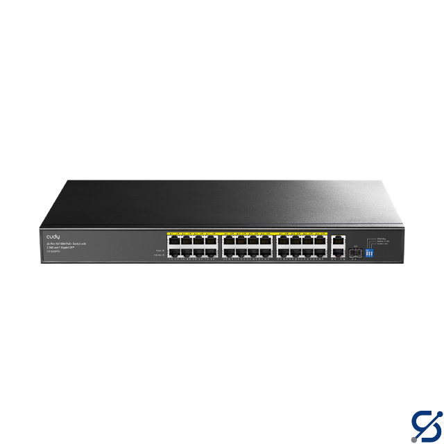CUDY FS1026PS1 24-Port 10/100M PoE+ Switch