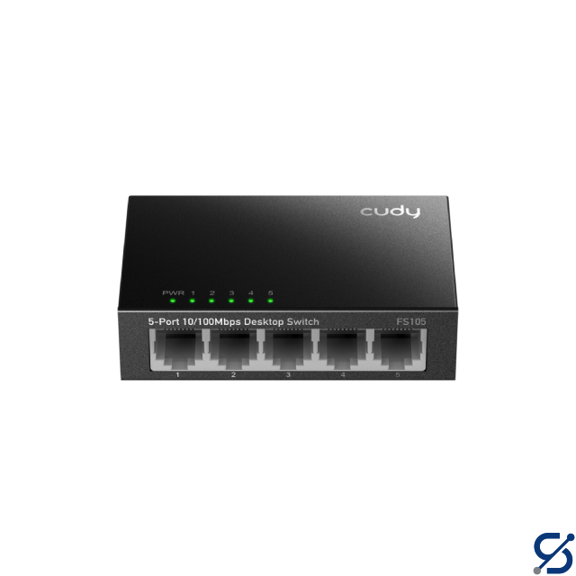 CUDY FS105 5-Port 10/100 Mbps Metal Switch