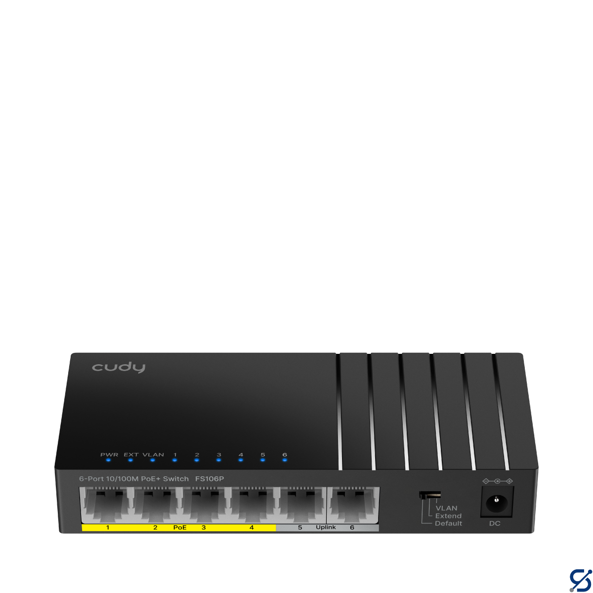 Switch FS106P 6-Port 10/100M PoE+ Switch
