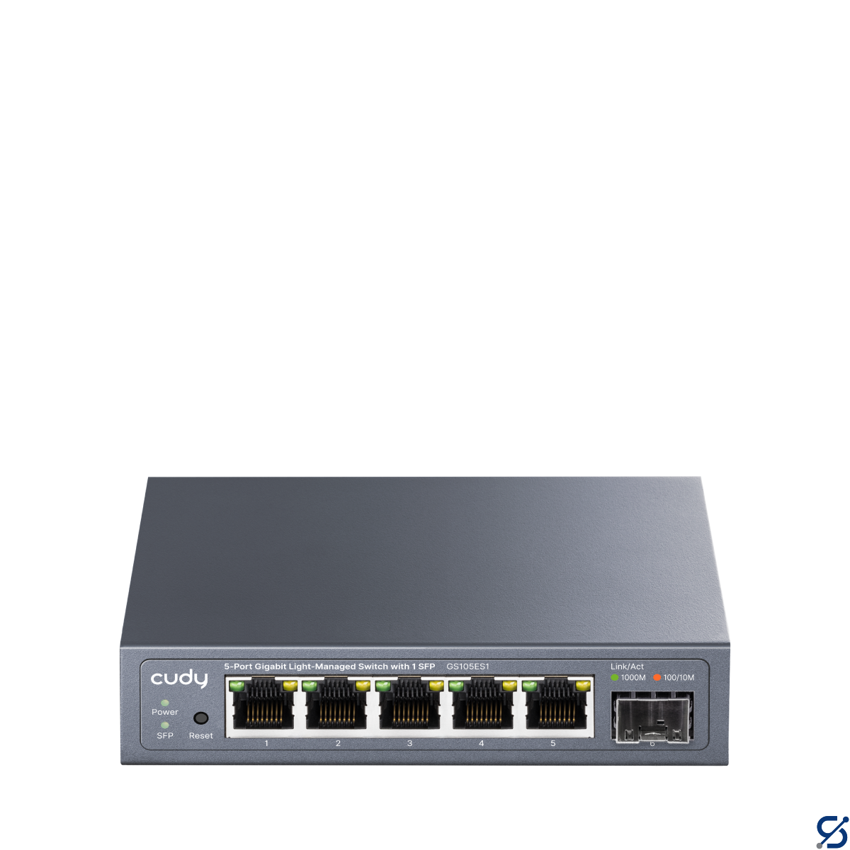 CUDY GS105ES1 5-Port Gigabit Easy-Managed Switch with 1 SFP